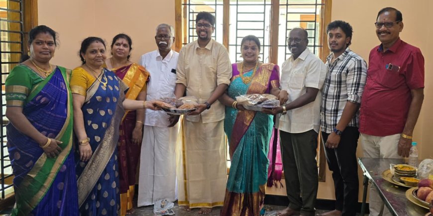 புதுமனை புகுவிழாவில் வித்தியாசமான மற்றும் ஆரோக்கியமான முறையில் நம் பாரம்பரியத்தை போற்றும் வகையில் இருந்தது.