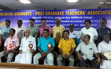 திருச்சியில் நடைபெற்ற தமிழ்நாடு பட்டதாரி - முதுநிலைப் பட்டதாரி ஆசிரியர் கழகத்தின் சார்பில் நடை பெற்ற மாநில தேர்தலில் தமிழகம் முழுவதும் புதிய நிர்வாகிகள் தேர்வு