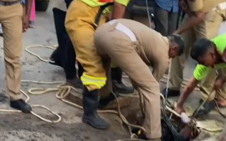 திருச்சி திருவெறும்பூர் அருகே மாநகராட்சி ஒப்பந்த பணியாளர்களாக வேலை பார்த்த 2 பேர் பாதாள சாக்கடை அடைப்பை எடுத்த பொழுது விஷவாயு தாக்கி சம்பவ இடத்திலேயே பலி