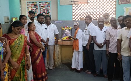 திருச்சி பாபு ரோட்டில் பிரதமர் மோடி பிறந்தநாளை முன்னிட்டு மலைக்கோட்டை மண்டல 14வது வார்டு பா.ஜ.க சார்பாக பொது மக்களுக்கு இலவச மருத்துவ பரிசோதனை முகாம் நடைபெற்றது