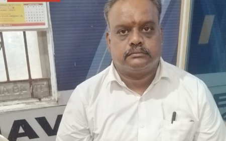 *திருச்சியில் ஓட்டுநர் பழகுநர் உரிமம் பெற 1000 ரூபாய் லஞ்சம் வாங்கி கையும் களவுமாக சிக்கிக் கொண்ட மோட்டார் வாகன ஆய்வாளர் - கைது செய்து போலீசார் விசாரணை*