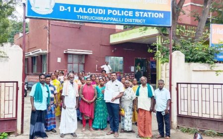 *திருச்சி லால்குடி மேலவாழை கிராமத்தில் திமுக பிரமுகரின் முட்டுக்கட்டையால் சமத்துவ பொங்கல் நிறுத்தம் - பொதுமக்கள் மிகுந்த மன உளைச்சல்*