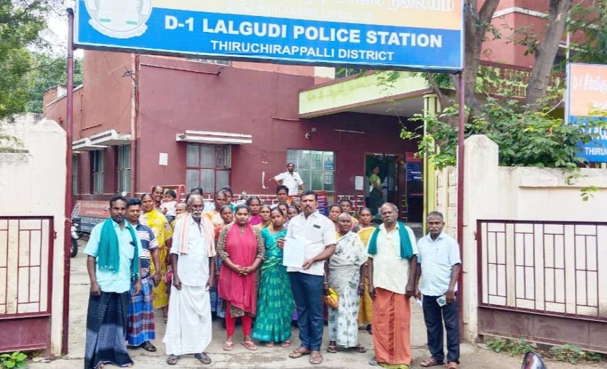 *திருச்சி லால்குடி மேலவாழை கிராமத்தில் திமுக பிரமுகரின் முட்டுக்கட்டையால் சமத்துவ பொங்கல் நிறுத்தம் - பொதுமக்கள் மிகுந்த மன உளைச்சல்*