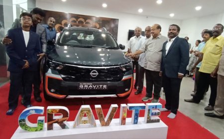 *திருச்சி பி.எல்.ஏ நிசான் ஷோரூமில் நிசான் கிராவைட் புதிய கார் அறிமுக விழா வெகு சிறப்பாக நடைபெற்றது*