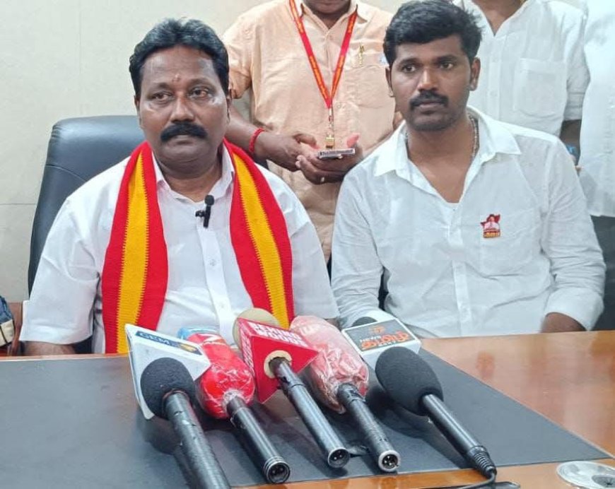 *திருவெறும்பூர் அரசியல் களம் சூடுபிடிக்க தொடங்கியுள்ளது - தவெக கட்சி வேட்பாளராக நவல்பட்டு விஜி தேர்தலில் போட்டி*