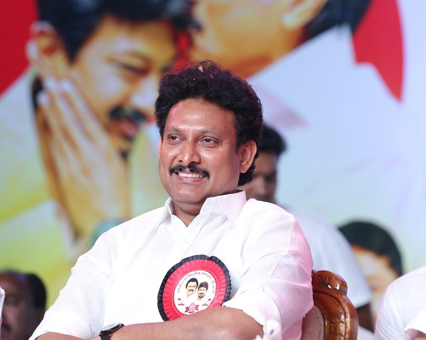 *திருச்சி திருவெறும்பூர் தொகுதியில் 3-வது முறையாக அதிரடி களம் காணும் அன்பில் மகேஷ் பொய்யாமொழி 3.0*